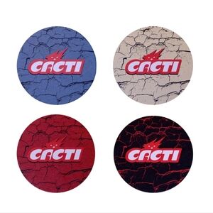 Travis Scott Astroworld Cacti Coaster Set Of 4‎